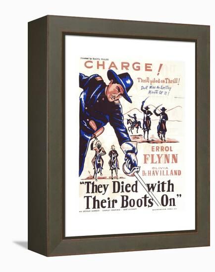 They Died with their Boots On, 1941-null-Framed Premier Image Canvas