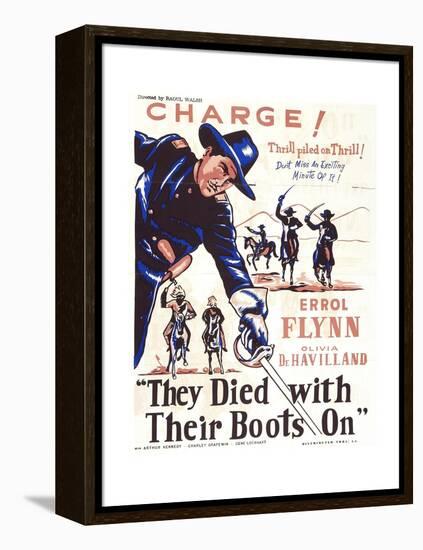 They Died with their Boots On, 1941-null-Framed Premier Image Canvas