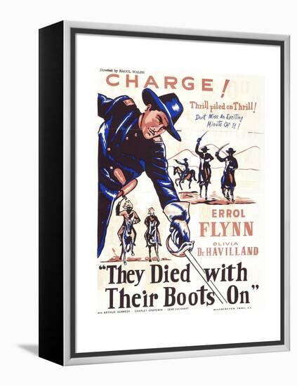 They Died with their Boots On, 1941-null-Framed Premier Image Canvas