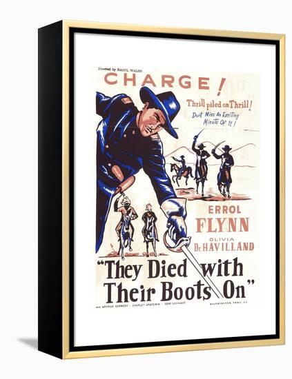 They Died with their Boots On, 1941-null-Framed Premier Image Canvas