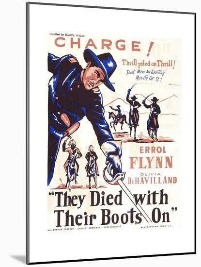 They Died with their Boots On, 1941-null-Mounted Giclee Print