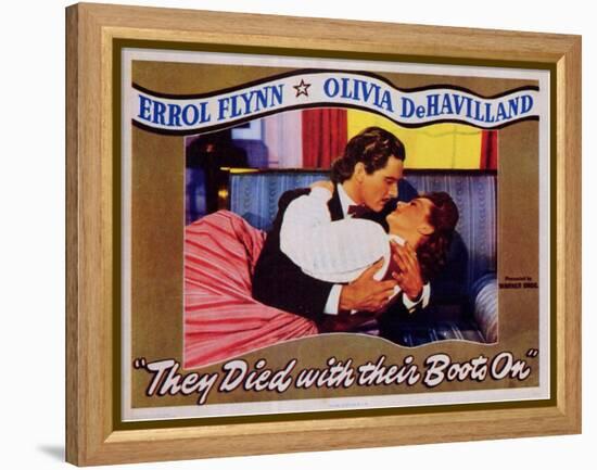 They Died with Their Boots On, 1941-null-Framed Stretched Canvas