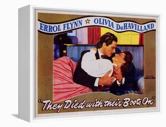 They Died with Their Boots On, 1941-null-Framed Stretched Canvas