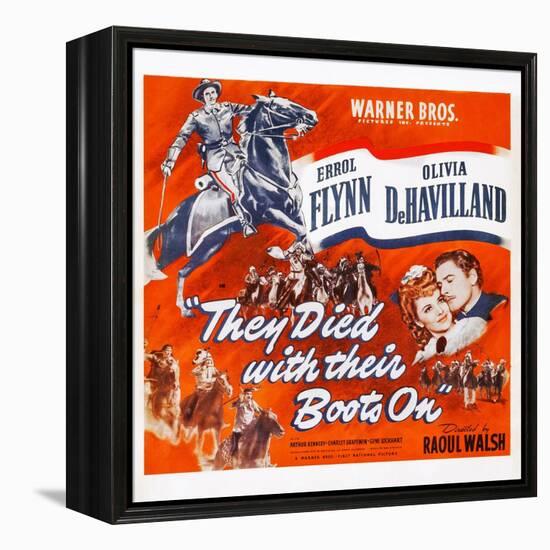 They Died with their Boots On-null-Framed Stretched Canvas