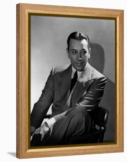 They Drive by Night, George Raft, 1940-null-Framed Stretched Canvas