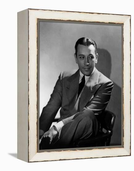 They Drive by Night, George Raft, 1940-null-Framed Stretched Canvas