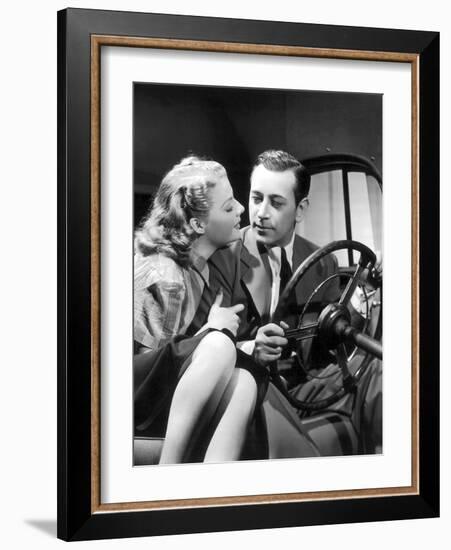 They Drive by Night-null-Framed Photo