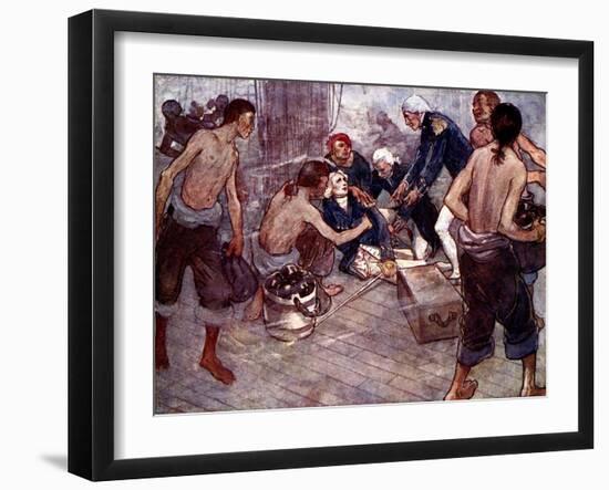 They Have Done for Me at Last, Hardy, Said Nelson, 1805-AS Forrest-Framed Giclee Print