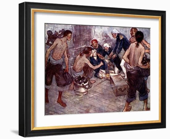 They Have Done for Me at Last, Hardy, Said Nelson, 1805-AS Forrest-Framed Giclee Print