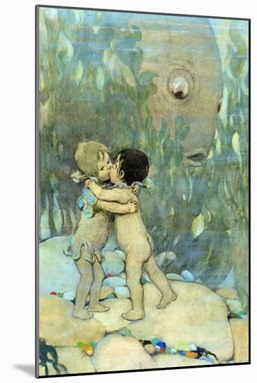 They Hugged and Kissed Each Other for Ever So Long-Jesse Willcox Smith-Mounted Art Print