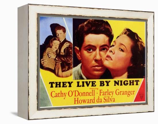 They Live by Night, 1948-null-Framed Stretched Canvas