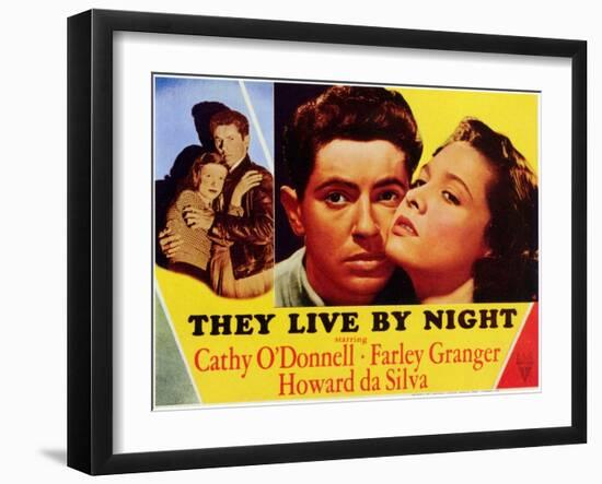 They Live by Night, 1948-null-Framed Art Print