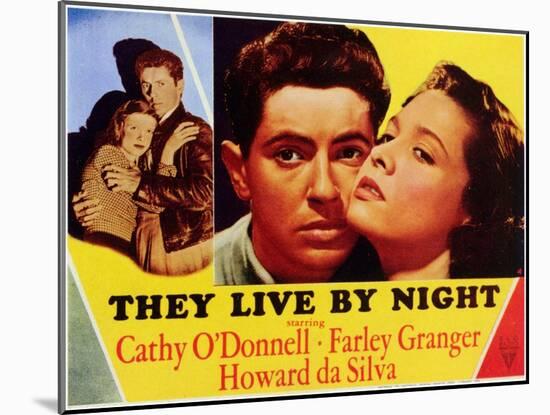 They Live by Night, 1948-null-Mounted Art Print