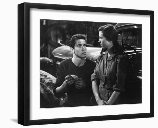 They Live By Night, Farley Granger, Cathy O'Donnell, 1949-null-Framed Photo