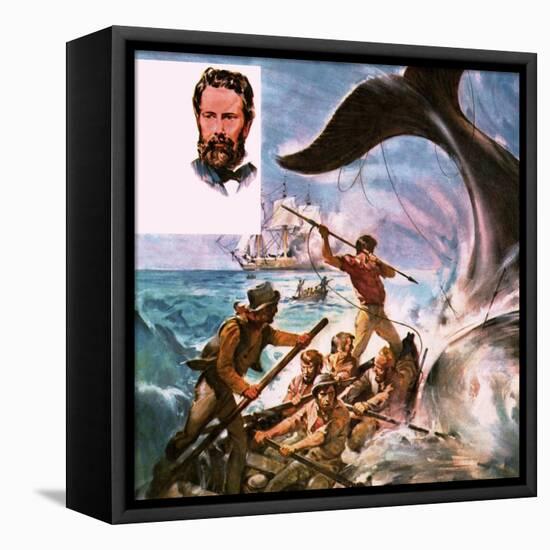 They Lived their Books: the Quest for Moby Dick-McConnell-Framed Premier Image Canvas