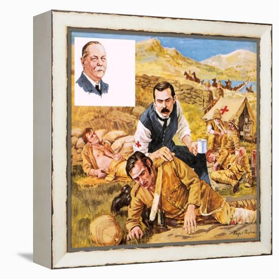 They Lived their Books: the Real-Life Sherlock Holmes-Payne-Framed Premier Image Canvas
