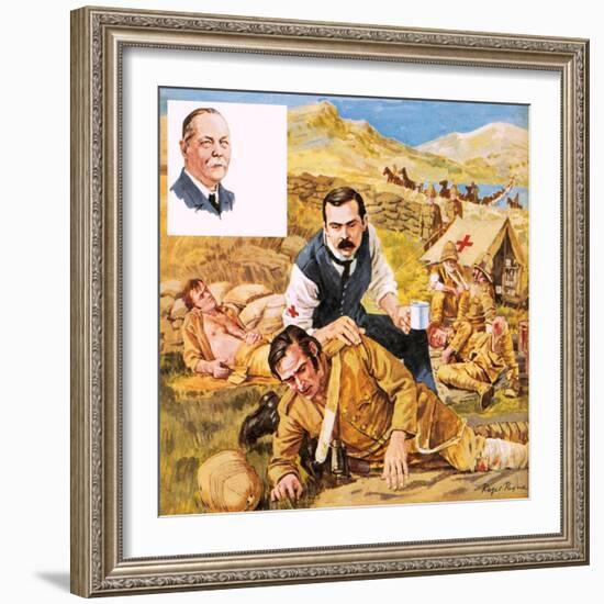 They Lived their Books: the Real-Life Sherlock Holmes-Payne-Framed Giclee Print