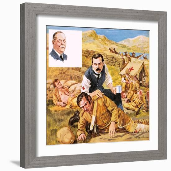 They Lived their Books: the Real-Life Sherlock Holmes-Payne-Framed Giclee Print