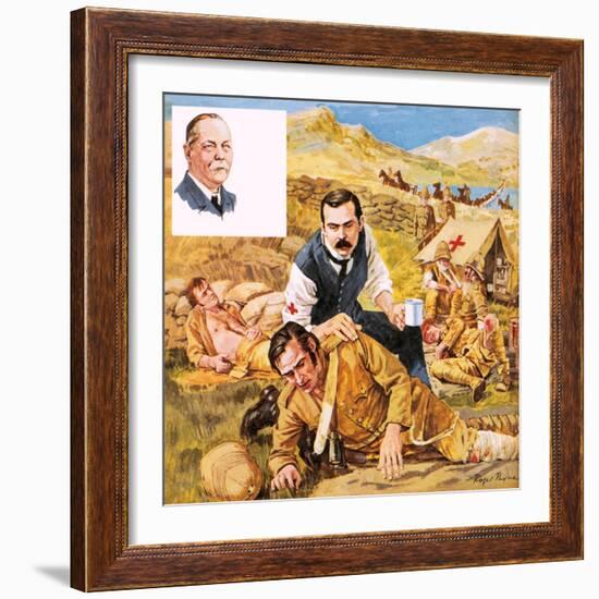 They Lived their Books: the Real-Life Sherlock Holmes-Payne-Framed Giclee Print