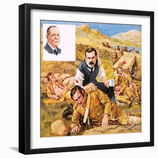 They Lived their Books: the Real-Life Sherlock Holmes-Payne-Framed Giclee Print