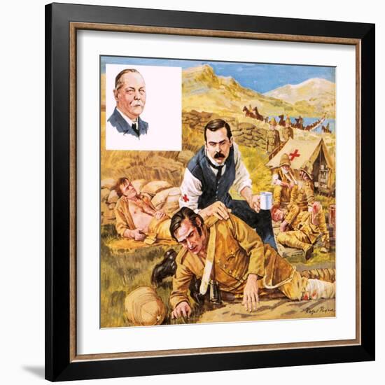 They Lived their Books: the Real-Life Sherlock Holmes-Payne-Framed Giclee Print