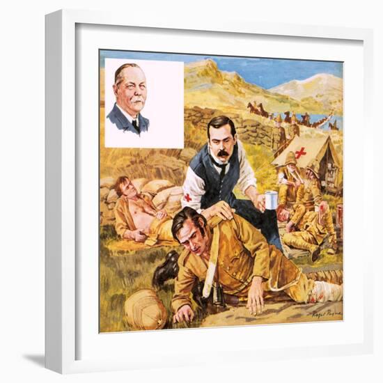 They Lived their Books: the Real-Life Sherlock Holmes-Payne-Framed Giclee Print