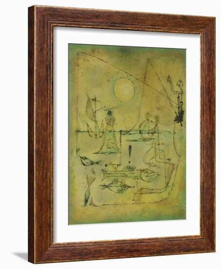 They're Biting-Paul Klee-Framed Giclee Print