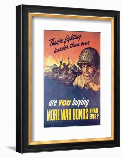 They're Fighting Harder Than Ever-null-Framed Art Print