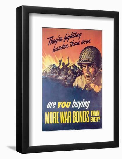 They're Fighting Harder Than Ever-null-Framed Art Print