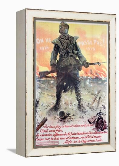 They Shall Not Pass! 1914-1918, 1918-Maurice Neumont-Framed Premier Image Canvas