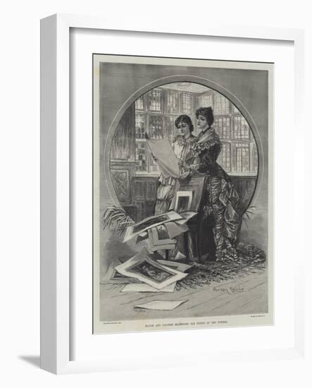 They Were Married-Davidson Knowles-Framed Giclee Print