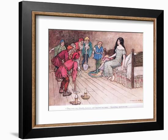 They Were Very Friendly However-Warwick Goble-Framed Giclee Print