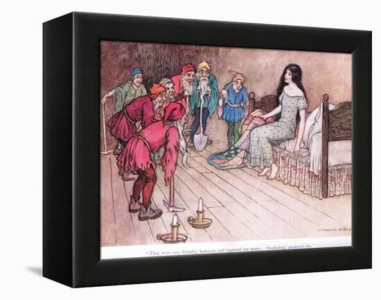 They Were Very Friendly However-Warwick Goble-Framed Premier Image Canvas