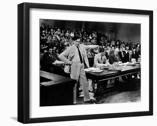 They Won't Forget, Claude Rains, Edward Norris, 1937, Accusation-null-Framed Photo