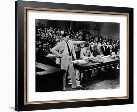 They Won't Forget, Claude Rains, Edward Norris, 1937, Accusation-null-Framed Photo