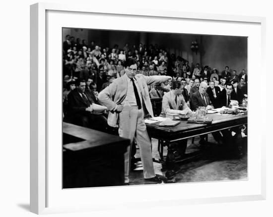 They Won't Forget, Claude Rains, Edward Norris, 1937, Accusation-null-Framed Photo