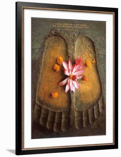 Thich Nath Hanh, I Have Arrived-null-Framed Art Print