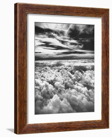 Thick, Dark Clouds Standing Still in the Sky-Fritz Goro-Framed Photographic Print