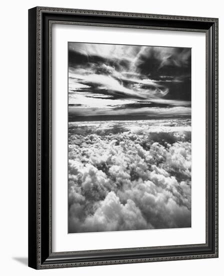 Thick, Dark Clouds Standing Still in the Sky-Fritz Goro-Framed Photographic Print