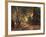 Thicket of Roe Deer at the Stream of Plaisir Fontaine-Gustave Courbet-Framed Art Print