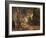 Thicket of Roe Deer at the Stream of Plaisir Fontaine-Gustave Courbet-Framed Art Print