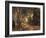 Thicket of Roe Deer at the Stream of Plaisir Fontaine-Gustave Courbet-Framed Art Print