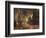 Thicket of Roe Deer at the Stream of Plaisir Fontaine-Gustave Courbet-Framed Art Print