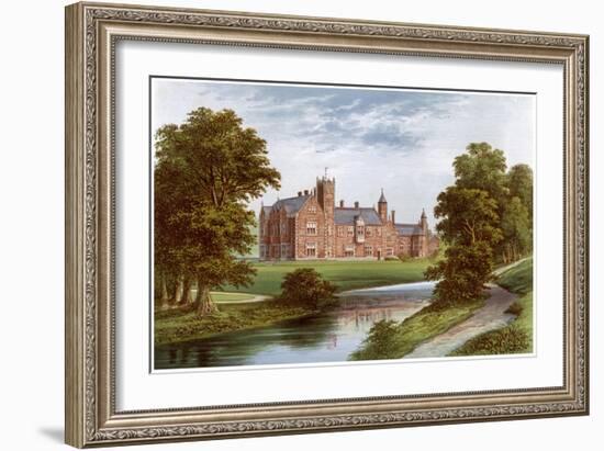 Thicket Priory, York, Home of the Dunnington-Jefferson Family, C1880-Benjamin Fawcett-Framed Giclee Print