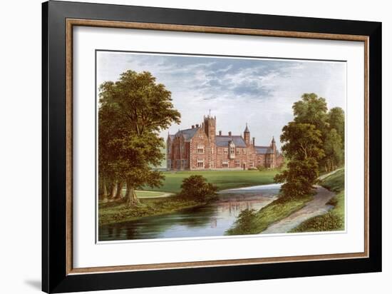 Thicket Priory, York, Home of the Dunnington-Jefferson Family, C1880-Benjamin Fawcett-Framed Giclee Print