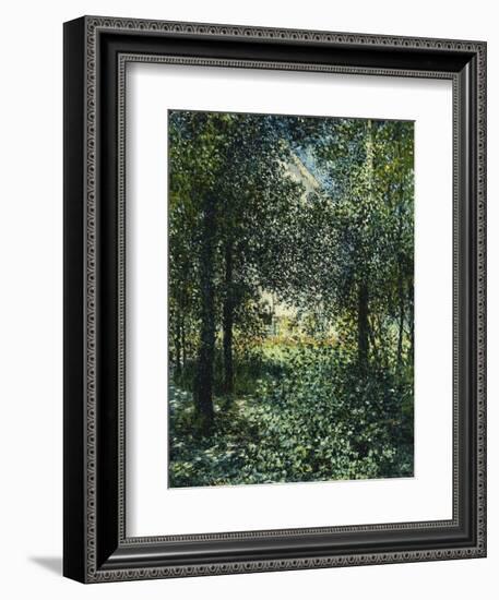 Thicket: The House of Argenteuil-Claude Monet-Framed Giclee Print