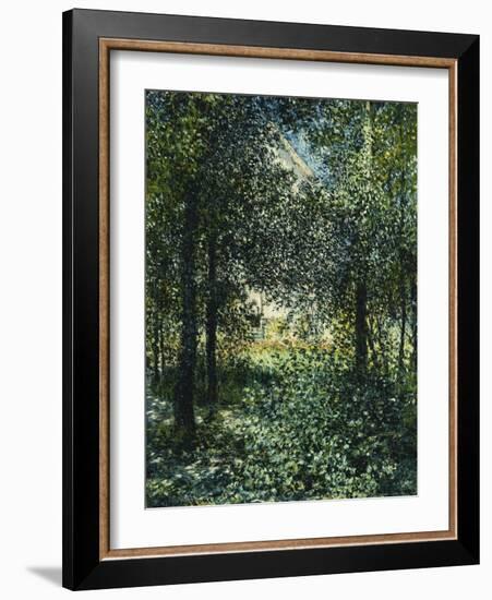 Thicket: The House of Argenteuil-Claude Monet-Framed Giclee Print