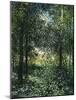 Thicket: The House of Argenteuil-Claude Monet-Mounted Giclee Print