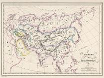 The Mongol Empire at Its Greatest Extent-Thierry-Photographic Print