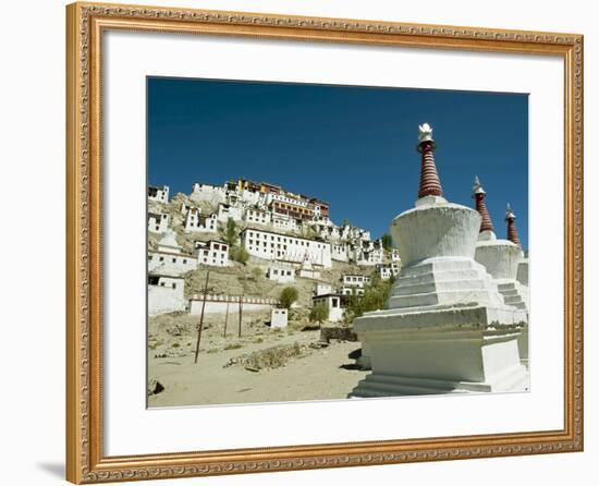 Thiksey Monastery, Thiksey, Ladakh, India-Anthony Asael-Framed Photographic Print
